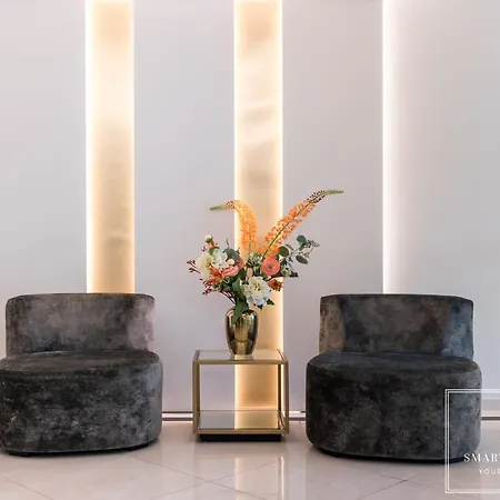 High-end 2br, Ambassador Building, Lift, Skyline View Apartman Tallinn