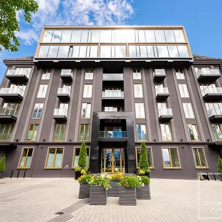 Apartman High-end 2br, Ambassador Building, Lift, Skyline View Tallinn